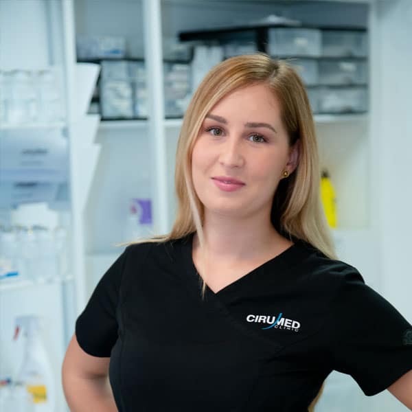 Medical staff at Cirumed Clinic in Marbella, Spain, specializing in cosmetic surgery.